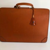 Swaine Adeney Brigg Cambridge Vintage Deri El Çantası 2.El - 10