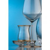 Kcd Bolero Altın 6 Kişilik 12 Parça Çay Bardak Seti thumbnail 1