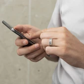 Kalem İşlemeli Motifli Gümüş Erkek Yüzük thumbnail 9