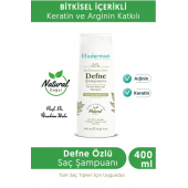 Fitoderman Defne Özlü ,Keratin, Arginin, Biotin Katkılı Dökülme Karşıtı Bitkisel Defne Şampuanı - 1