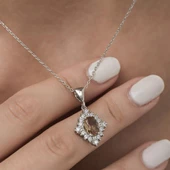 Zultanit Taşlı Baget Gümüş Bayan Takı Seti thumbnail 8