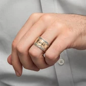 Kişiye Özel İsimli 925 Gümüş Alyans Yüzük thumbnail 5