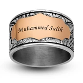 Kişiye Özel İsimli 925 Gümüş Alyans Yüzük thumbnail 9