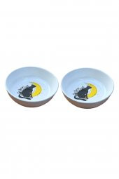 2li Yıkanabilir Seramik Mama Ve Su Kabı 14 Cm 250 Ml no:5 - 1