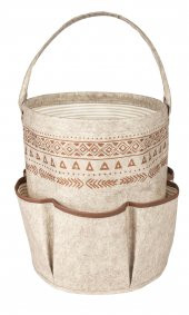 Buti Derili 6 Cepli Sepet Organizer Çanta Kahverengi 103914 ( - 1