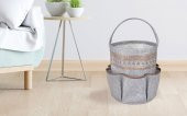 Buti Derili 6 Cepli Sepet Organizer Çanta Gri  103914 - 1
