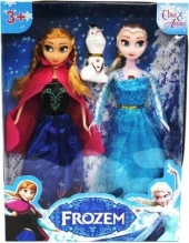 Elsa Ve Anna Bebek Ve Taç Asa Seti thumbnail 2