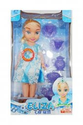Karlar Ülkesi Oyuncakları Elsa Ve Anna Bebek Çay Setli Oyuncak Bebek - 1
