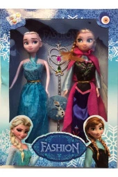 Elsa Ve Anna  asalı 3  Lü Büyük Boy 29cm Frozen Girls thumbnail 2