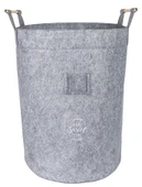 Buti Katlanabilir Çok Amaçlı Çamaşır Sepet Düzenleyici Saklama Kutusu Keçe Organizer 45*34*34 Cm Gri - 1