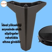 Sedir Lüks Mobilya Kanepe Sehpa Tv Ünitesi Koltuk Ayağı 15 Cm Siyah Baza Ayakları - 3