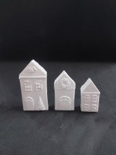 Boyutlu Evler 3 lü Set - 1