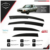 Renault 9-11 Broadway Fairway Spring Flash Tüm Kasalar İçin Uyumlu Mugen Cam Rüzgarlığı Seti 4lü İthal - 4