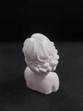 Gözü Çiçekli Kız Büst 9,5x6,5cm thumbnail 2