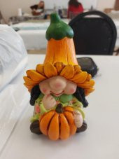 Kabaklı Büyük Gnome Dekoratif Cüce 16x10,5cm - 2