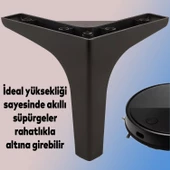 Sedef Lüks Mobilya Kanepe Sehpa Tv Ünitesi Koltuk Ayağı 14 Cm Siyah Baza Ayakları - 2