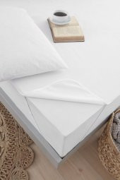 Sıvı Geçirmez Yatak Koruyucu Alez Çift Kişilik 150 x 200 Cm 101024 - 1