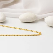 14 Ayar Mariner Altın Zincir - 65 cm thumbnail 3