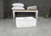 Buti Yatak Altı Baza Hurcu Fermuarlı Düzenleyici İpli Yastık Hurcu 3 Adet 52 x 28 x 22 Cm 104188 - 1