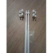 Ayarlanabilir Aliminyum Briz Çubuğu Perde Çubuğu 60-80 Cm (2 adet) - 2