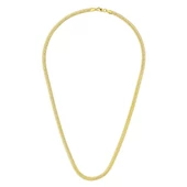 14 Ayar Altın 3 mm. Balıksırtı Zincir 60 cm - 5