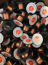 Emaye Kaplı Bakır Yol Çekme Teli 0,10mm 10 Metre - 7