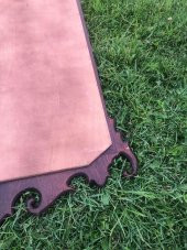 Vintage Ahşap Oyma Desenli Çerçeveli Ayna 71,5x123 cm - 7
