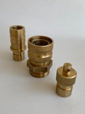 Gemü Hava Sıvı Valfi Pirinç Bağlantı Adaptörü 17mm - 1