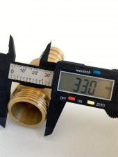 Gemü Hava Sıvı Valfi Pirinç Bağlantı Adaptörü 17mm - 5