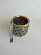 Oiles 500 Pirinç Alaşım Silindirik Burç 75x60x8 mm - 1