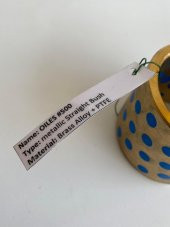 Oiles 500 Pirinç Alaşım Silindirik Burç 75x60x8 mm - 2