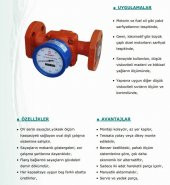 S-Meter OV55 Oval Dişli Yakıt Akışkan Sayacı 1200-14000 L/S 2.El thumbnail 7
