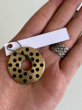 Oiles 500 Pirinç Alaşım Flanş 39,9x2,9x12,3 mm thumbnail 3