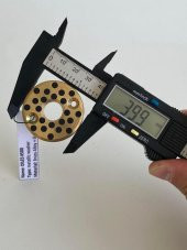 Oiles 500 Pirinç Alaşım Flanş 39,9x2,9x12,3 mm thumbnail 4