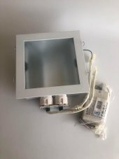 Rossini 2li Sıva Altı Plc Spot Armatür  2x26 Watt 20,5x20,5x10 cm - 1