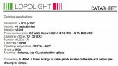 Lopolight 300-105ST-B Navigasyon Işığı 50m - 3nm - 8