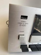 Sansui D-100 Deck Kaset Çalar 2. El B01 - 2
