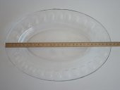Oval Cam Salata Servis Tabağı (Defolu) 28x18 cm - 6