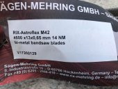 Sagen RIX-Astroflex M42 Bi-Metal Şerit Testere Bıçağı 4600x13x0,65mm 14NM - 6