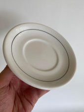 La Porcelane de Baudour Porselen Kahve Fincanı Tabağı 2 Parça - 6
