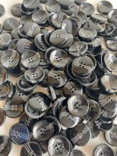 4 Delik Yuvarlak Düğme 23mm 4000 Adet - 1
