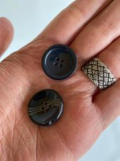 4 Delik Yuvarlak Düğme 23mm 4000 Adet - 2