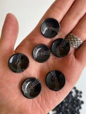 4 Delik Yuvarlak Düğme 23mm 4000 Adet - 4
