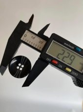4 Delik Yuvarlak Düğme 23mm 4000 Adet - 5