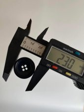 4 Delik Yuvarlak Düğme 23mm 4000 Adet - 6