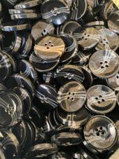 4 Delik Yuvarlak Düğme 23mm 4000 Adet - 7