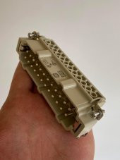 Harting Han 24E-M-s 16A 500V 24 Pin Konnektör 09330242601 thumbnail 6