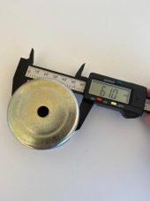 Delikli Silindirik Metal Parça 61x35mm thumbnail 5