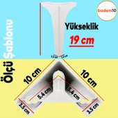 Sedef Lüks Mobilya Kanepe Tv Ünitesi Konsol Koltuk Ayağı 19 Cm Beyaz Ayakları - 4