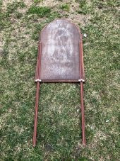 Vintage Kubbeli Tırnak Ayna 103x55 cm - 7